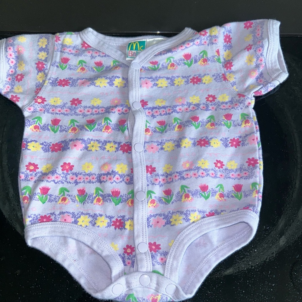 Vintage McBaby Onsie